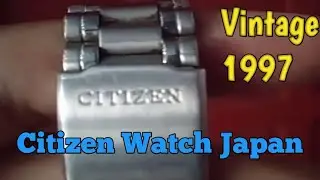 Nice | Vintage 1997 Citizen Watch Japan