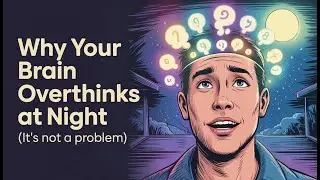 Why Your Brain Overthinks at Night (It&rsquo;s Not a Problem) #Psychology#BrainFacts#overthinking