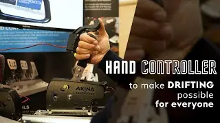 Drifting with Hand Controller - the device to make Sim Racing possibile for everyone