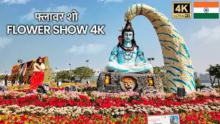 Flower Show Ahmedabad 2026 🇮🇳 | Decoration & Visual Walk Experience 4K HDR