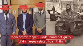uk rapper Tunde found not guilty of 4 charges relating to sh**ting #ukrap