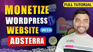 🤑Monetize Your Wordpress Website With Adsterra Ads | 🔥Adsterra Ads Setup Wordpress Blog Site 