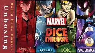 Marvel Dice Throne Unboxing - The OP