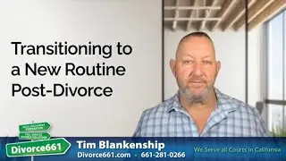 📅 How to Transition to a New Routine After Divorce? | Los Angeles Divorce #divorce661