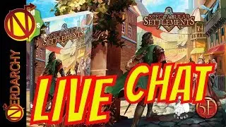 D&D Settlements, Shops, and NPCs with Nord Games- Nerdarchy Live Chat #295
