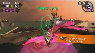 Splatoon 2 (Switch) Grizzco Blaster (Blaster Ursus) Salmon Run - Gameplay ITA