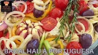 Bacalhau à Portuguesa - Bacalhau ao Forno.