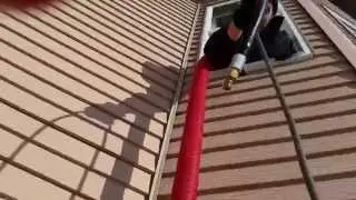 2nd floor hose run in -9 below zero  Saiger's