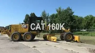 Обзор грейдера CAT 160К
