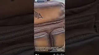 Отзыв от драгоценного Михаила Агеева! С большой любовью сшит для, тебя, мой Наставник! #bag