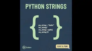 Python Strings Explained Simply 🐍 | Perfect for Beginners