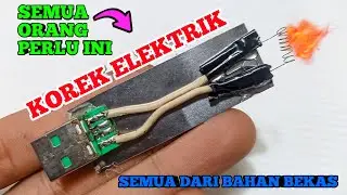 Cara Membuat Korek Api Elektrik, Semua Bisa Membuatnya