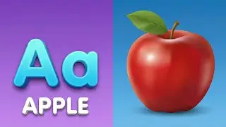 Phonics Song with TWO Words - A For Apple - ABC Alphabet Songs with Sounds for Children
