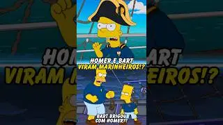 HOMER E BART VIRAM MARINHEIROS!? #simpsons #thesimpsons #shorts #bart #homer