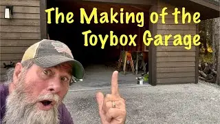 Building a Garage Extension for my Toys #diy #construction #constructionlife #garage #build #video 