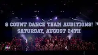 8 Count Dance Team Auditions 2024-2025 Season