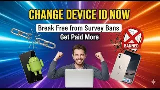CHANGE DEVICE ID NOW: Break Free from Survey Bans & Get Paid More