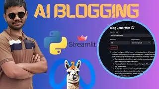 blog generator using llama2 🤖 || Step-by-Step Guide