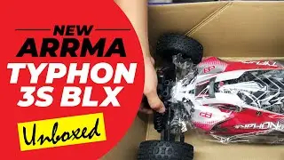Updated Arrma Typhon 3S V2 1/8 Scale Buggy 4x4 In-Depth New Unboxing [Up Close]