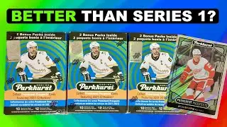 ПОРА! 2021-22 Верхняя палуба Паркхерст Хоккей Розничный Blaster Box Break x3