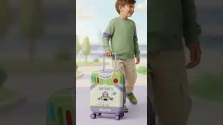 Toy Story magic for trips! This Buzz Lightyear kids&rsquo; luggage is a win#toystory   #disney  #suitcase