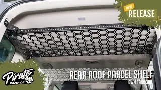 GWM TANK 300 REAR ROOF PARCEL SHELF How To Install