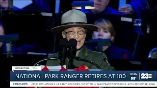 National park ranger retires at 100