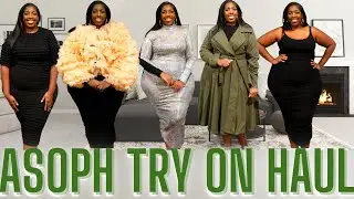 NEW FALL ASOPH PLUS SIZE/CURVE TRY ON HAUL| DRESSES, SETS + JACKETS| PRETTYNICI