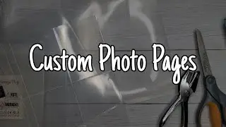 Making My Own Page Protectors Photo Pockets | Happy Planner Classic Hack DIY