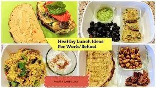 4 Healthy Indian Lunch/Breakfast Ideas for School/ Work (Part 3) ll Healthy Weight Loss Recipes