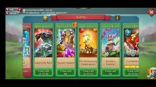 Day #140 Account Overview. Light P2P - Lords Mobile Account Overview - #lordsmobile