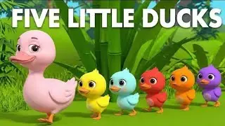 Counting Ducklings Song 🦆 | Learn Numbers 1-5 for Kids | Preschool Counting & Colors 🌈