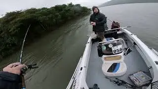 Rainy afternoon session at Inanda Dam ......  #WHEN IN DOUBT THROW THE CLOUT!!! #6 SENSE FISHING