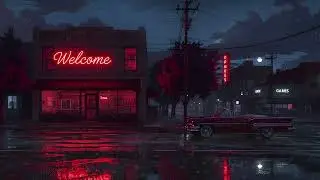 Rainy Streets, Empty Caf&eacute; 🌙 Lofi Beats to Unwind After Dark