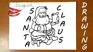 How to Draw SANTA CLAUS Easy | Full body - Christmas Stuff | #MrUsegoodART