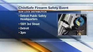 Detroit police holding firearm safety event for public