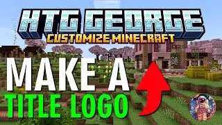 How to Create Your OWN CUSTOM TITLE LOGO! Easy BLOCK BENCH Tutorial