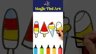 #shorts How to Draw a cute Ice Cream | Step by Step Easy #art #drawing #easydrawing