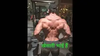 #gym status Khesari Lal Yadav body#