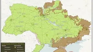Ukraine War Map  9 Months Of Progress In Under 2 Minutes