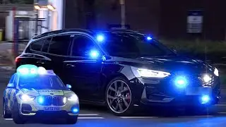 Unmarked Ford Focus St & BMW X5 GO5 Roads Policing Units Responding | Greater Manchester Police