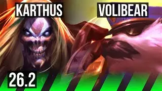 KARTHUS vs VOLIBEAR (JGL) | EUW Challenger | 26.2
