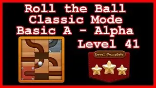 Roll the Ball Alpha Level 41 (Classic - Basic A) - L&ouml;sung Solution Walkthrough