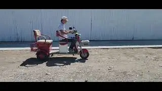 Lot # 77-- Mini Electric Golf Cart.