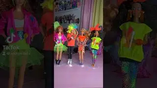 Lovely 80's Rock Band 🥰#barbie#80sbarbie#barbieandtherockers#barbiedeedee#barbiecollection#80s