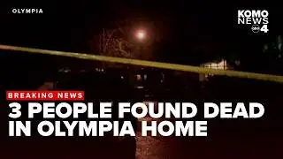 Three found dead in northwest Olympia home after report of arguing, gunfire