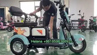 do you like 3 wheel electric tricycle with multi function? see this electric bicycle for multi usage