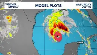 Tropical Storm Beryl tracker: Forecast path and spaghetti models