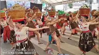 Panagbenga Festival of Baguio City by the SLU Dance Troupe Cordillera Festival of Festivals 2024