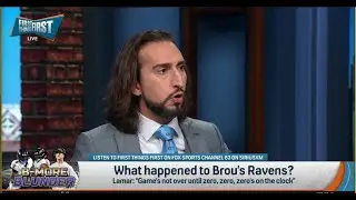 FIRST THINGS FIRST Nick Wright ANGRY At Those Who DEFEND Balitmore Ravens And Lamar Jackson | NFL